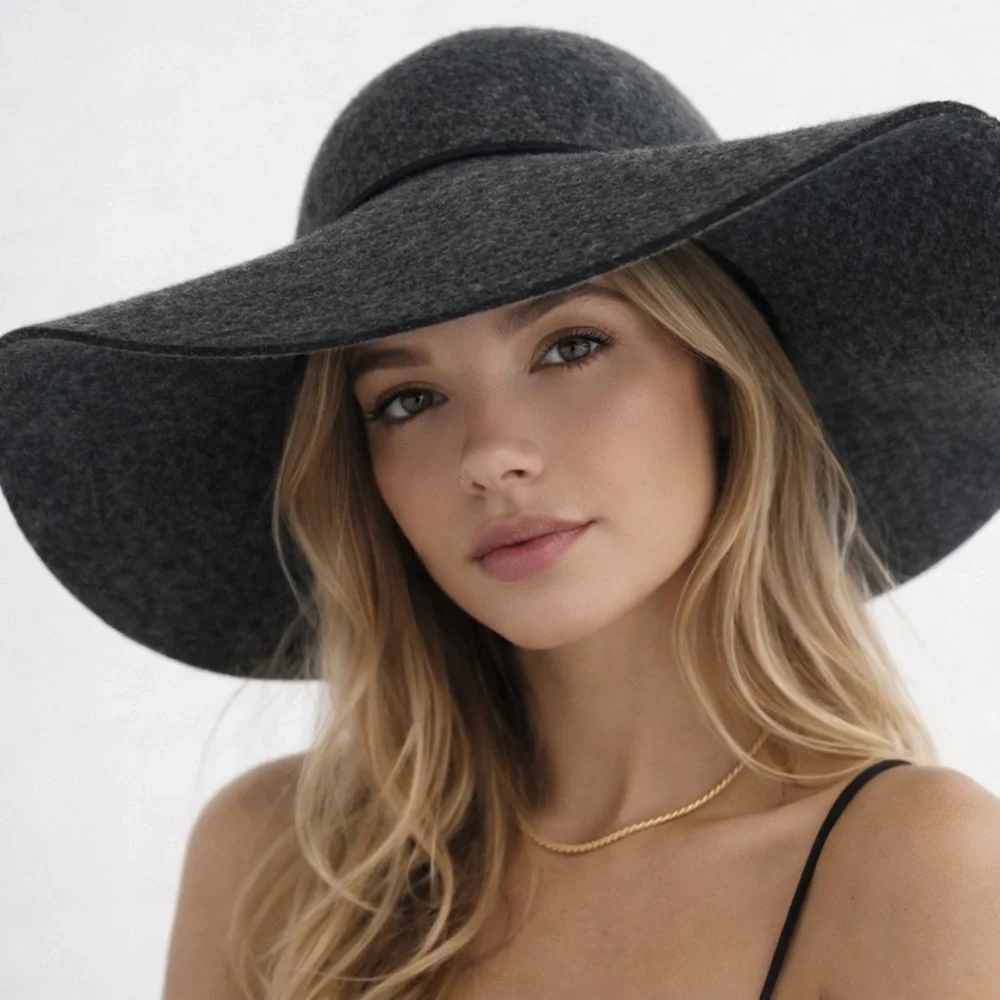 Target Gray Wool Felt Hat